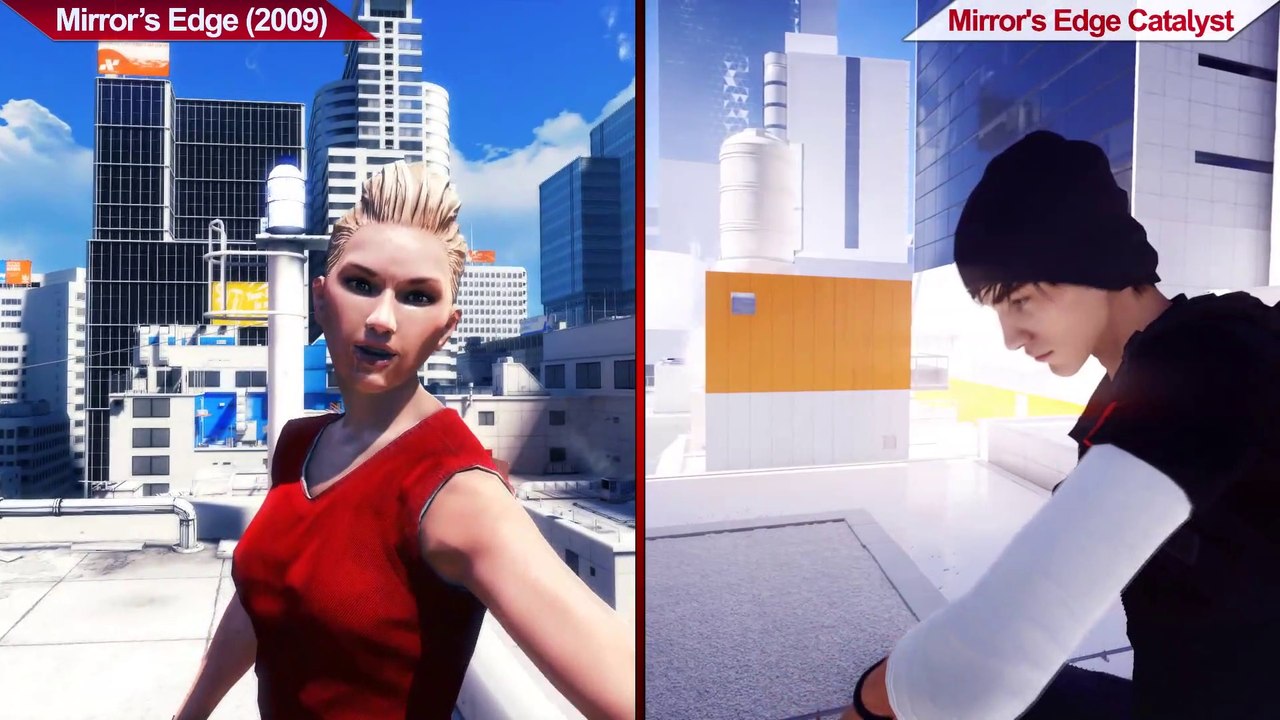 SBS Comparison | Mirror's Edge (2009) VS Mirror's Edge Catalyst (2016) | PC