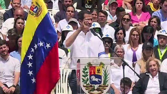 Guaidó convoca movilización nacional por ayuda humanitaria