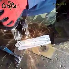 How to make A knife from an old saw Blade