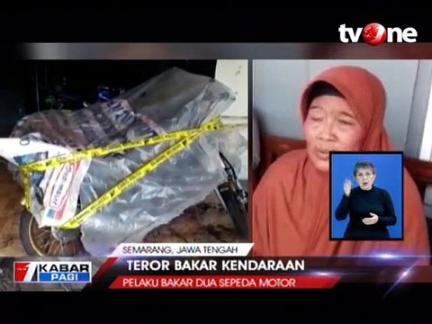 Teror Bakar Kendaraan Kembali Hantui Warga Semarang