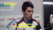 Hockey sur glace 2019-02-16 Bastien Maia  Interview Attaquant des Gothiques d’Amiens ½ finale de la Coupe de France 2019 Amiens VS Strasbourg