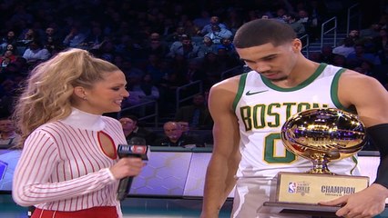 Jayson Tatum : Interview 2019 All-Star Skills Challenge