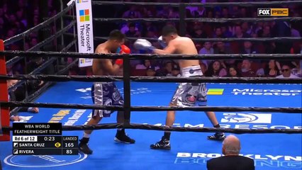 Leo Santa Cruz vs Rafael Rivera Highlights
