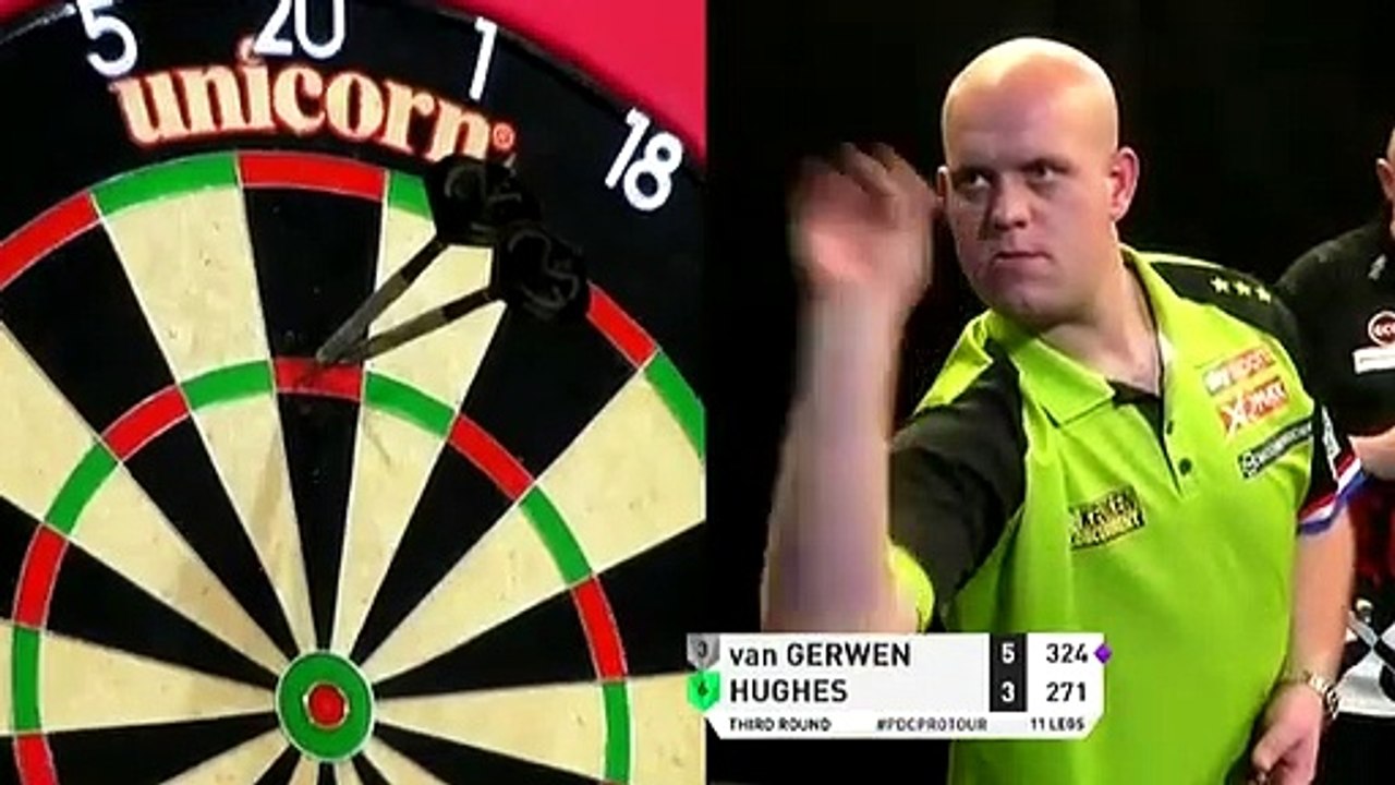 Michael van Gerwen | 9 DARTER | Players Championship 3 2019