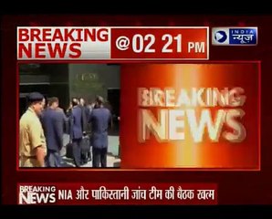 Pakistan's five-member Pathankot probe team, with ISI official