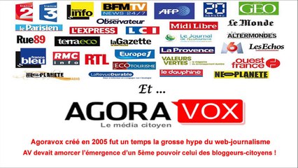 Agoravox du journalisme citoyen au journalisme bidon