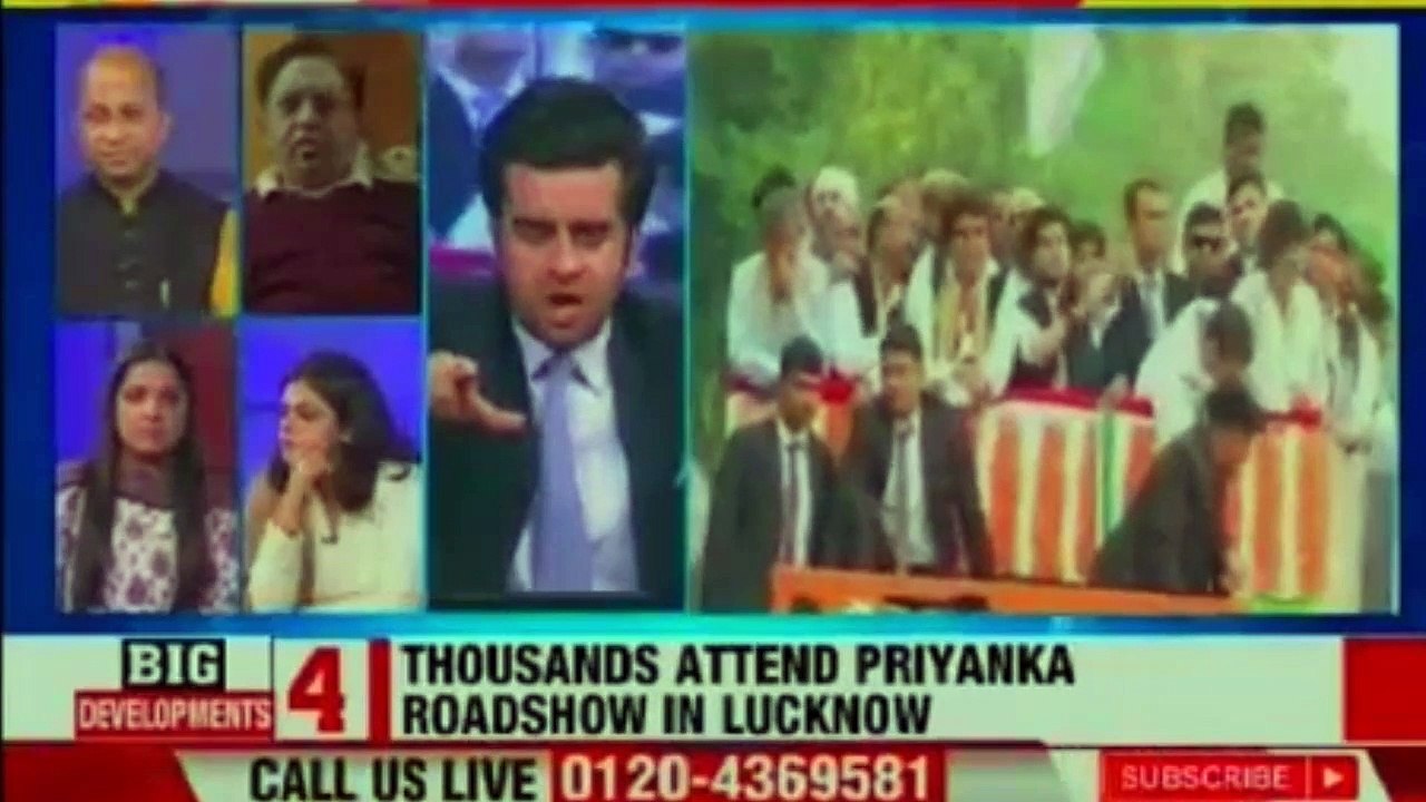 Priyanka Gandhi Lucknow Roadshow Live Updates - Priyanka Gandhi Finally Joins Congress Party Officially as General Secretary | Priyanka Gandhi | Rahul Gandhi