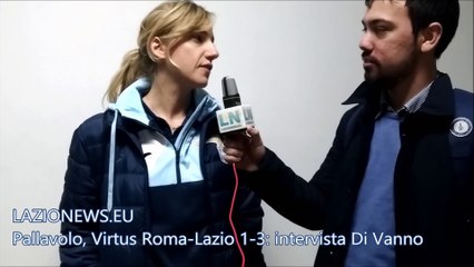Pallavolo, Virtus Roma-Lazio 1-3: intervista a coach Di Vanno