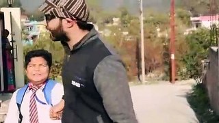Best funny video.... Indian child while going to school...