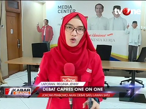 Debat Capres One On One, Ini Persiapan Kedua Kubu