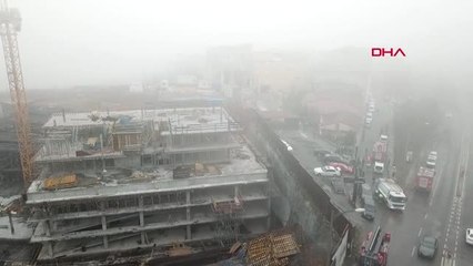 İstinye'de İnşaatın İstinat Duvarı Çöktü