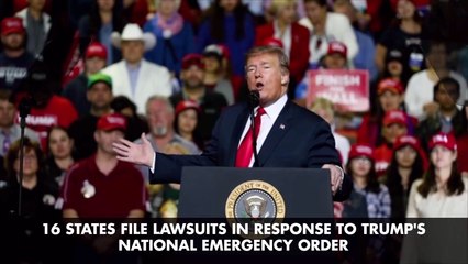States File Lawsuits Against Trump Over Emergency Declaration
