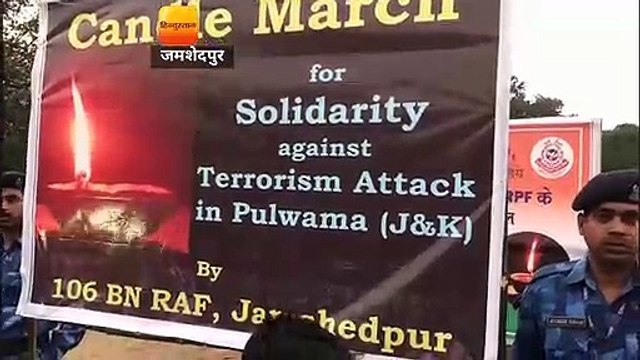 गम और गुस्से के बीच देश के वीर शहीदों को नमन करने उमड़ा जमशेदपुर शहर