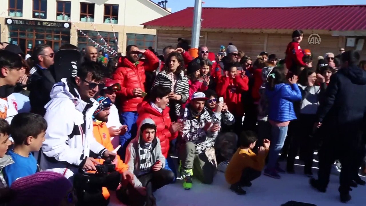 Yıldız Dağı�nda snowboard yarışları SİVAS Dailymotion Video