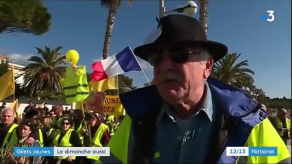 "Gilets jaunes" : les manifestants de sortie pour les trois mois du mouvement