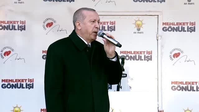 Cumhurbaşkanı Erdoğan: Biz Teröristleri Kandil'de Gömüyoruz, Bay Kemal Onlarla Kol Kola Geziyor