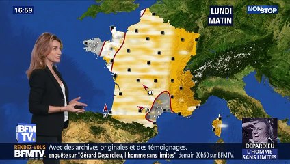 La météo pour ce lundi 18 février 2019