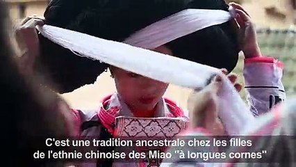 En Chine, des "femmes à cornes" pour le Nouvel an lunaire