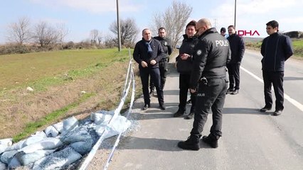 Büyükçekmece'de 60 Çuval 'Zehirli Kimyasal Atık' Bulundu 3