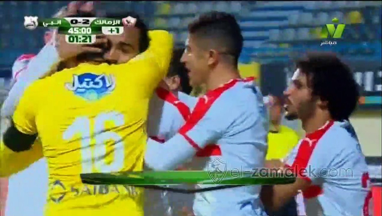 هدف الزمالك الثانى"محمود كهربا" ( الزمالك 2-0 انبي) الدورى المصرى - الاسبوع 22