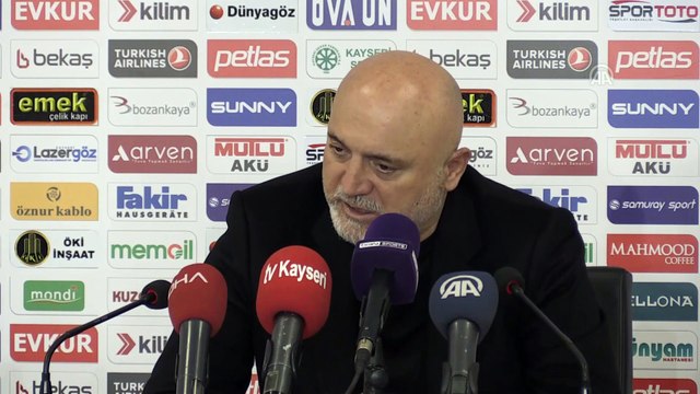 İstikbal Mobilya Kayserispor-Göztepe maçının ardından - KAYSERİ