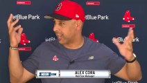 Alex Cora Red Sox Spring Training Press Conference (02/17)