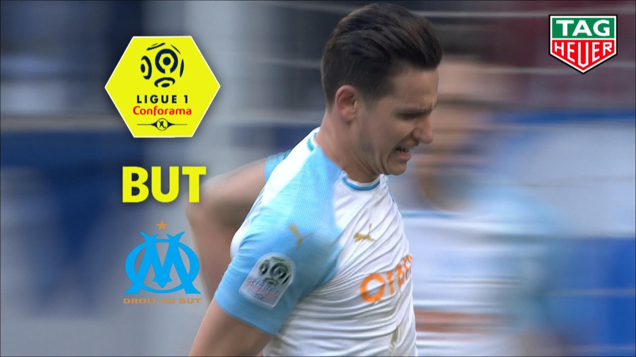 But Florian THAUVIN (19ème) / Olympique de Marseille - Amiens SC - (2-0) - (OM-ASC) / 2018-19
