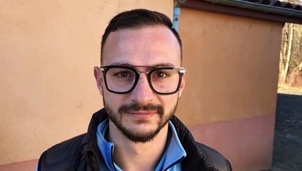 D3 – Lionel FERLAY réagit après la victoire du FC COLOMBIER-SATOLAS au FC GIRAUDIERE