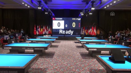 3 Bant Bilardo Dünya Kupası - ANTALYA