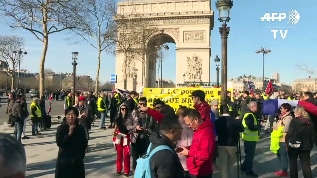 New 'yellow vest' protest on the Champs-Elysées