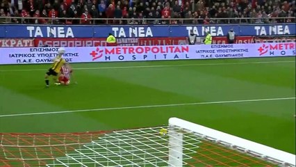 Το γκολ του Καμαρά - Ολυμπιακός 1-1 ΑΕΚ   17.02.2019 (HD)