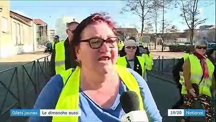 "Gilets jaunes" : des manifestations le dimanche aussi