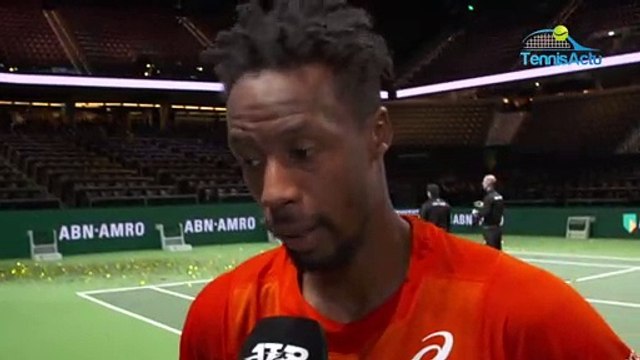 ATP - Rotterdam 2019 - Gaël Monfils : C'est mon 2e ATP 500, je suis content