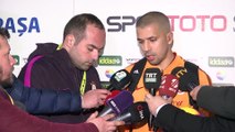 Galatasaray-Kasımpaşa maçının ardından - Sofiane Feghouli - İSTANBUL
