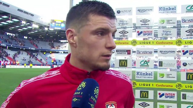 Réaction de Frédéric Guilbert après SMCaen / RC Strasbourg