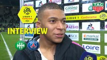 Interview de fin de match : AS Saint-Etienne - Paris Saint-Germain (0-1)  - Résumé - (ASSE-PARIS) / 2018-19