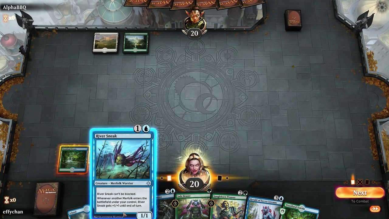 Jungle Secrets vs Selesnya Aggro (Standard)