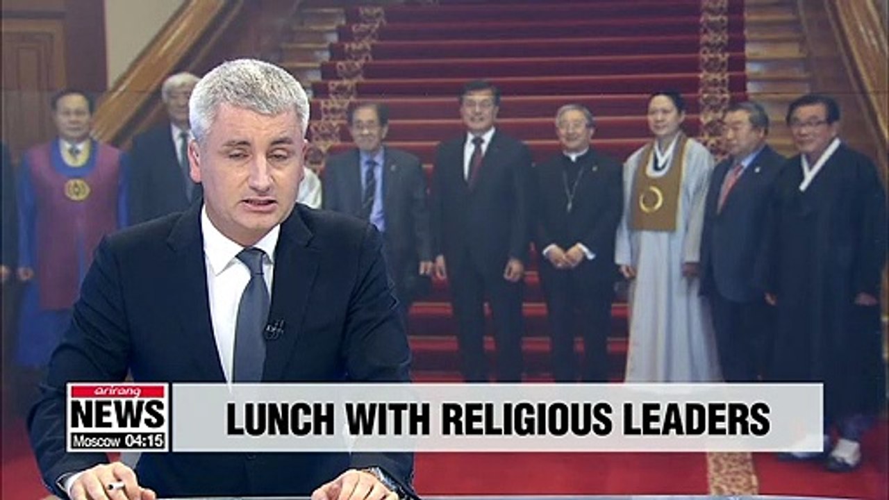 Pres. Moon to hold working lunch with leaders of seven major religions over 100th anniversary of March 1st Independence Movement