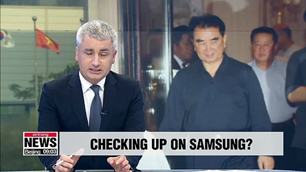 Kim Jong-un's close aide checks areas around Samsung Electronics manufacturing plant in Vietnam