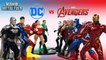 DC Justice League and Marvel Avengers Nano Metalfigs 10-pk Batman Superman  || Keith's Toy Box