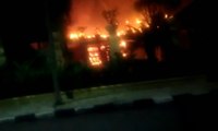 Rumah Ketua DPR RI Terbakar