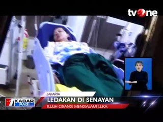 Ledakan di Senayan, Tujuh Orang Alami Luka