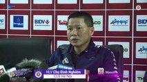 Họp báo sau trận Siêu Cúp QG: HLV Chu Đình Nghiêm hài lòng về danh hiệu đầu năm 2019 | HANOI FC
