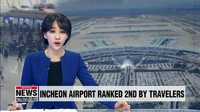 Incheon International Airport picked as travelers' second favorite airport