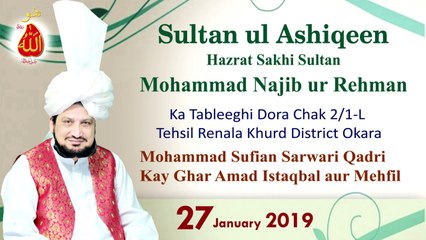 Sultan ul Ashiqeen ka Tableeghi Dora Chak 2-1-L Tehsil Renala Khurd District Okara