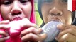 Wanita makan berbagai jenis merek sabun supaya viral - TomoNews