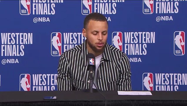 Stephen Curry Postgame conference Warriors vs Rockets Game 5 May 24, 2018 NBA Playoffs
