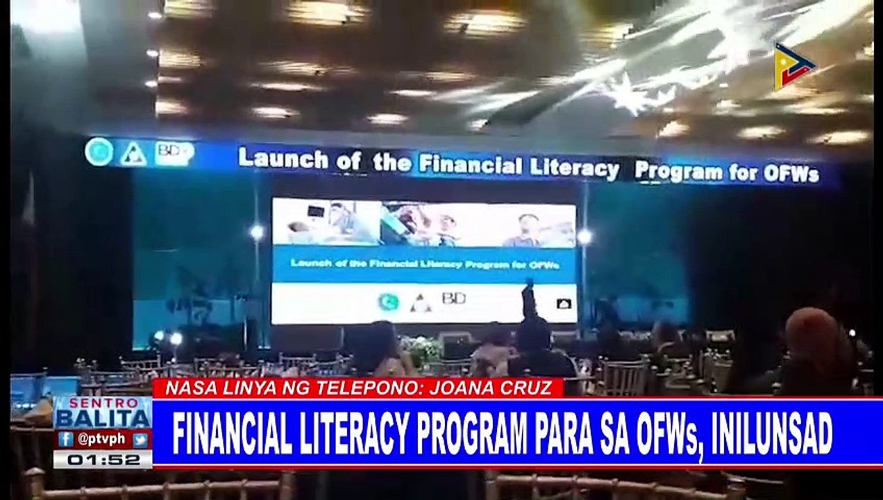 Financial literacy program para sa OFWs, inilunsad