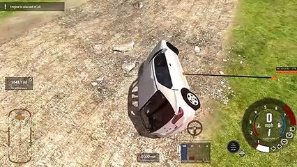 BeamNG.Drive - The Endurodrome - Sunburst Hatchback