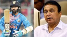 Sunil Gavaskar backs Dinesh Karthik over Rishabh Pant for World Cup 2019| वनइंडिया हिंदी